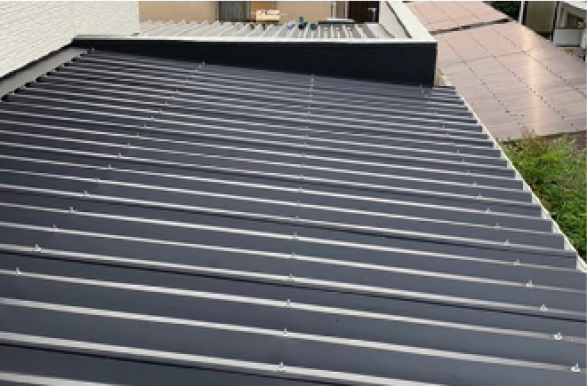 屋根板金工事 Roof sheet metal Constrution