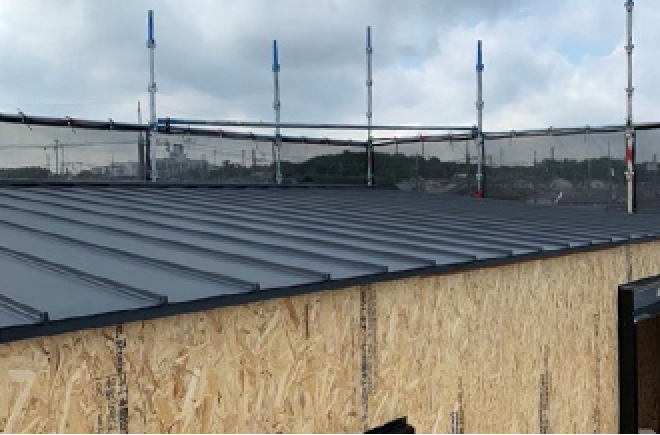 屋根板金工事 Roof sheet metal Constrution
